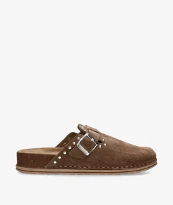 Zapatos Walk & Fly 7447-50561 en serraje taupe
